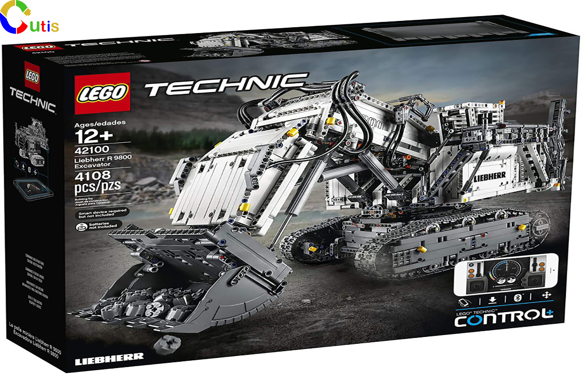 LEGO Technic 42100 Máy xúc Liebherr R 9800