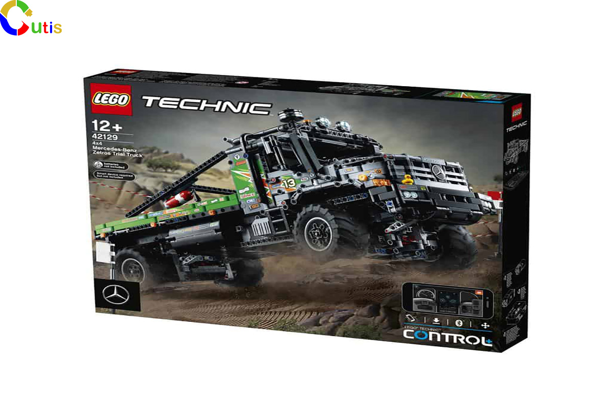 LEGO Technic 42129 Xe Tải 4x4 Mercedes-Benz Zetros Trial